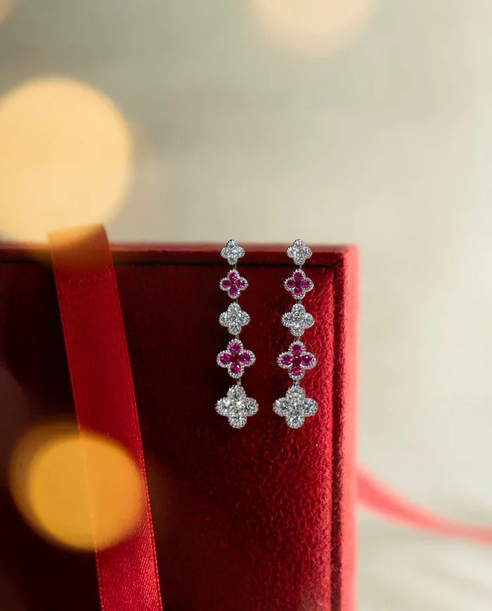 Diamond earrings
