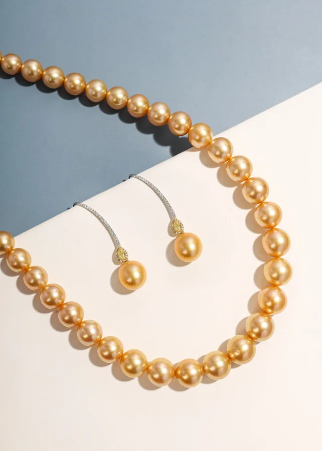 Gold necklace